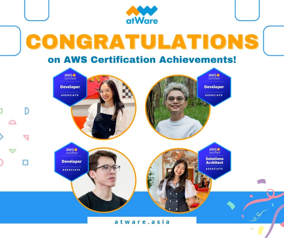 Celebrating Our Team's AWS Certification Achievements!